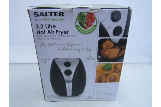 salter 3.2 litre hot air fryer