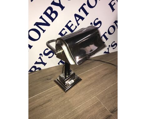1 CHROME DESK LAMP