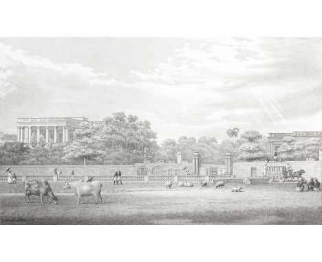 WOOD (WILLIAM)A Series of Twenty-eight Panoramic Views of Calcutta, Extending from Chandpaul Ghaut to the End of Chowringhee 