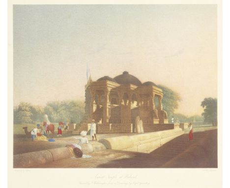 Robert Melville (Capt.) Grindlay (British, 1786-1877)'View near Tonk in Rajpootana'; and 9 further views from Grindlay's 'Sce