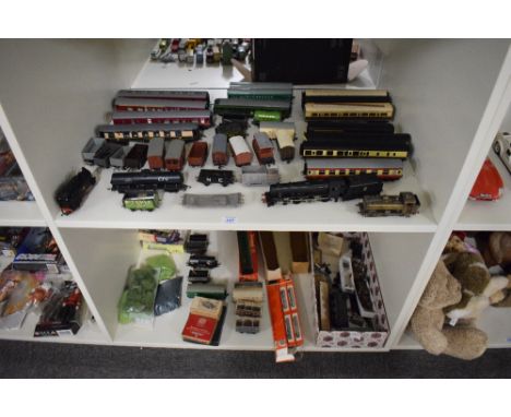 00 Gauge, Graham Farish 4-6-0 BR Loco &amp; Tender, scratch built 0-6-0 brass Locomotive, Jouef 0-4-0 BR Locomotive, Triang M