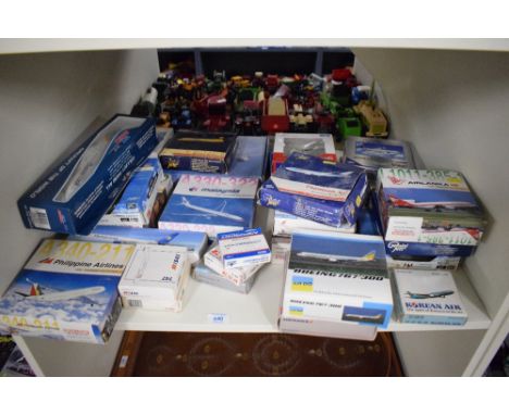 Modern collectable Commercial Aircrafts, Korean Air, British Airways, Air France, CSA, ISAS, Air Do, Airlanka, Philippines Ai