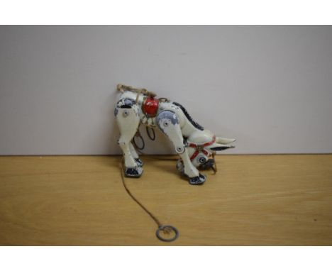 A Moko Made in England Muffin the Mule metal string puppet