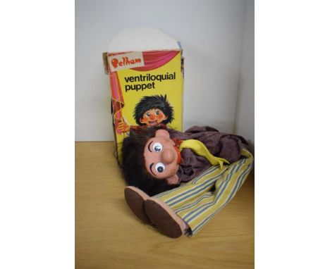 A Pelham Puppets Marlborough Wiltshire Ventriloquial Puppet, V4 Boy, in original box