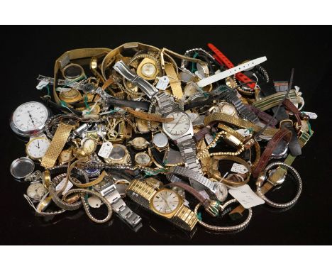 A collection of mainly mechanical vintage watches
