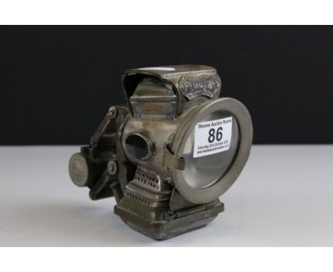 Lucas Silver King Bicycle Lamp, 13cms high 