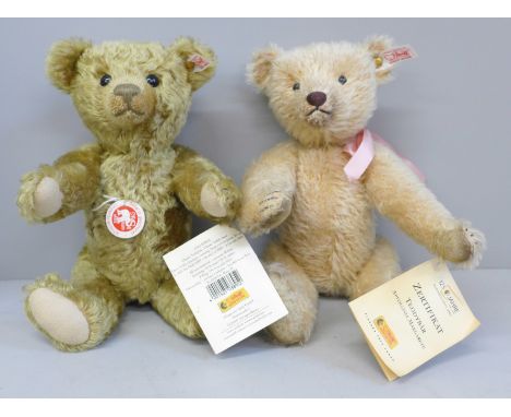 Two Steiff limited edition Teddy bears 