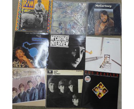 Thirteen Beatles group and solo albums including Beatles 1962 The Audition Tapes, Lennon Plastic Ono Band, Double Fantasy, Mc