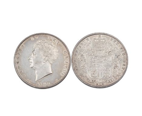 1826 George IV silver Halfcrown (S 3809, Esc 646, Bull 2375). Obverse: bare head, left, date (1826) below, 'GEORGIUS IV DEI G