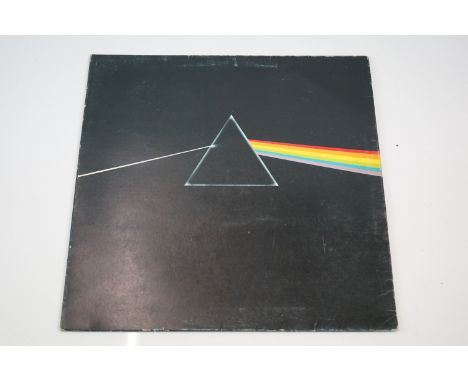 Vinyl - Pink Floyd Dark Side Of The Moon (Harvest 14C 064 05249) Greek pressing.  Sleeve has shelf wear VG-, Vinyl VG 