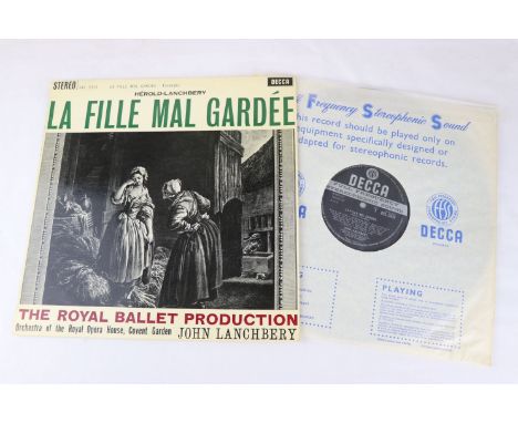 .   CLASSICAL STEREO ED1 LP - DECCA SXL 2313 WBg ED1 ?ORIGINAL RECORDING BY? LABELS, Herold Lanchbery La Fille Mal Gardee, ST