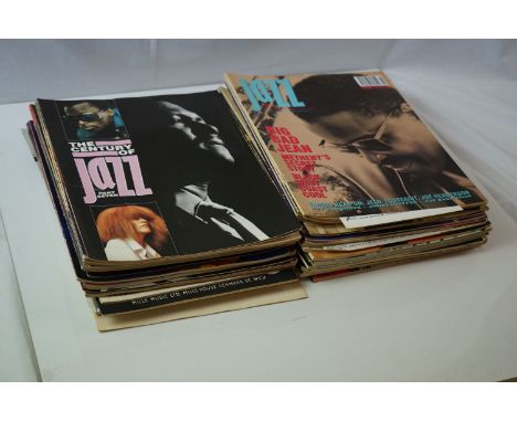 Memorabilia - music magazines and sheet music including Jazz &amp; Blues, Jazz On CD, Jazz and Guitar Legends, and sheet musi