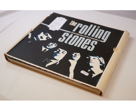 Vinyl - The Rolling Stones The First 8 Studio Albums limited edition set (Decca ROLL 1) understood to be produced in the earl