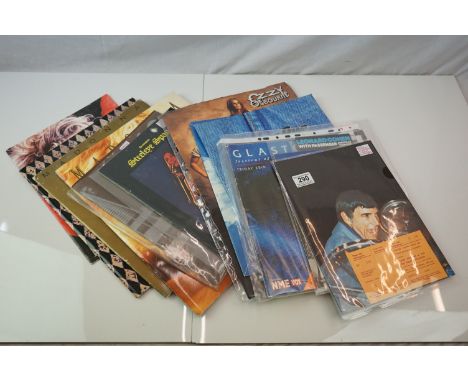 Music concert /gig brochures &amp; programmes - Madonna x 4, Steeleye Span, Eagles, Ozzy Osbourne, The Moody Blues, Status Qu