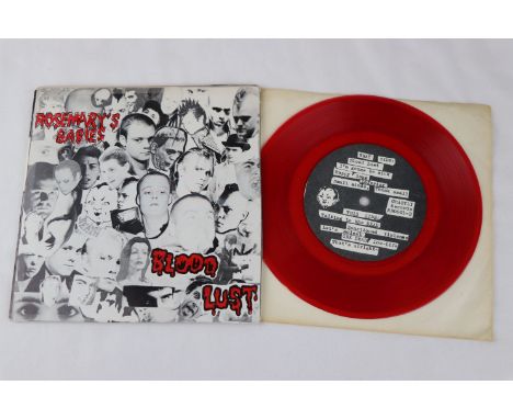 U.S. HARDCORE PUNK - ROSEMARY?S BABIES - BLOOD LUST, 10 TRACKS 7? E.P.   An ORIGINAL U.S. 1ST PRESSING, Rare and fantastic sl