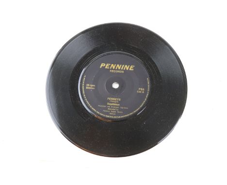 PUNK - SEPTIMUS - FERRETS / DO YOU WANNA TOUCH MY SAFETY PIN (1977, UK 1ST PRESSING, PENNINE RECORDS) VINYL is in EX++/ EX+++
