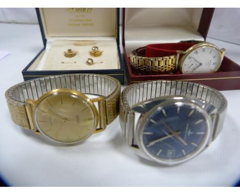 Dugena Matic gent's wristwatch, Incabloc wristwatch, Rotary wristwatch etc. 