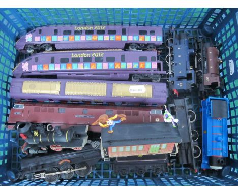 Eight Hornby 'OO' Gauge/4mm UInboxed Locomotives, comprising A Class 52 Co-Co diesel "Westen Courier" R/No D1062 (good); A Cl