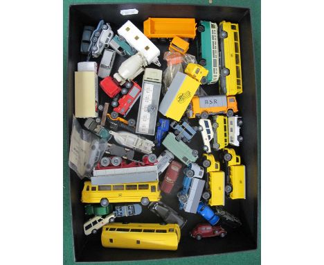 A Quantity of 'HO' Scale Plastic Vehicles, by Wiking and others.