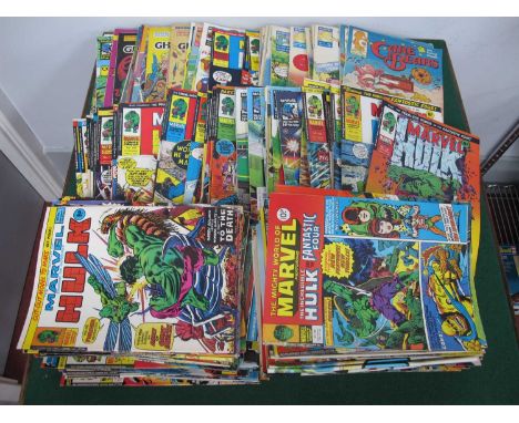 Approximately Two Hundred and Twenty Comic Books by Marvel, to include Thomas the Tank Engine #42 - #50, Care Bears #1, #2, T