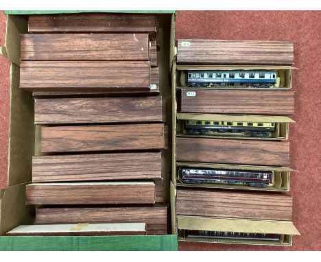 Approximately Twenty Liliput HO Scale British Outline Coaches, all boxed.