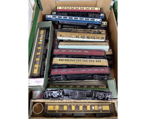 Approximately Thirty OO Scale British Outline Coaches, by Hornby and others, all loose.