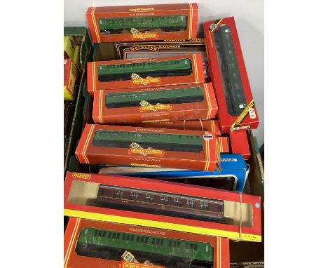 Twenty OO Scale British Outline Coaches, by Hornby and Lima, all boxed.