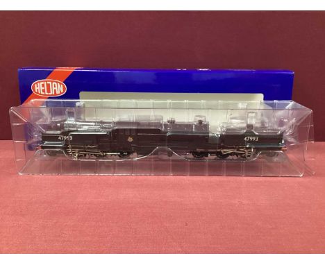 A Heljan 'OO' Gauge/4mm Ref No 266209 Beyer Garratt 2-6-0:0-6-2 Steam Locomotive. BR black R/No 47993 - DCC ready, good untes