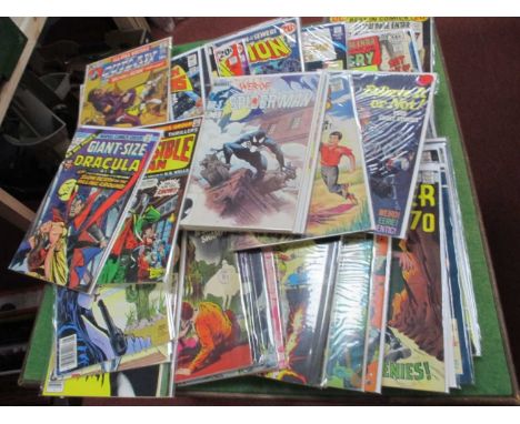 Approximately Ninety Bronze and Silver Age Comic Books by DC and Others, to include Outlaw #6, Batman #255, The Cult #1, The 