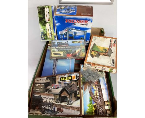 A Quantity of Continental HO Scale Plastic Kits, by Kibri, Faller and others, all in original packaging, unchecked.