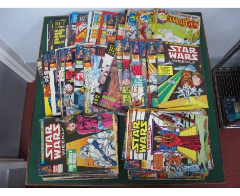Approximately One Hundred and Sixty Comics by Marvel, to include Return of The Jedi #2, #3, Star Wars Weekly #51 - #57, The E