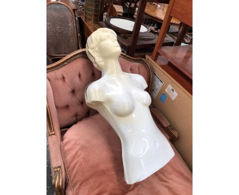 A shop mannequin.