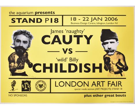 James Cauty (British, b. 1956) and Billy Childish (British, b. 1959) James ‘Naughty’ Cauty VS ‘Wild’ Billy Childish, 2006 Lon