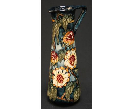 A Moorcroft 'Sonoyta' slender pitcher, with tubelined decoration, numbered 264/400, designed by Kerry Goodwin, signed and dat