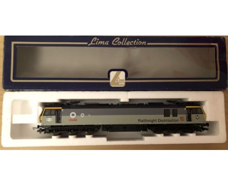 Lima OO gauge Class 92 Ashford BR Railfreight Distribution livery mint and boxed