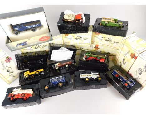 A collection of Matchbox collectables die-cast vehicles, and a Corgi Vintage Glory Foden dropside wagon