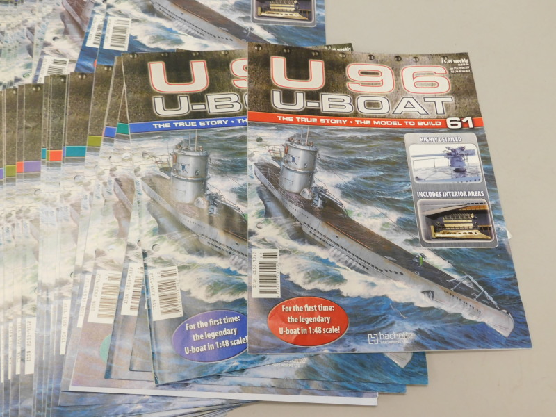 A U96 U-boat 1:48 scale, made by Hachette Part Works Ltd., with ...