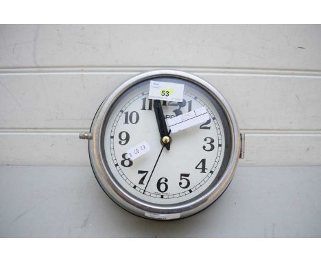 KAPPA SHIPS CLOCK WITH LATER QUARTZ MOVEMENT