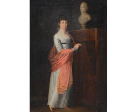De Landsheer J., portrait of a lady, dated 1796, oil on canvas, 52 x 74 cm