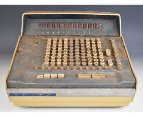 Sumlock Anita MK VIII vintage electronic desktop calculator, marketed circa 1961 as the worlds first all electronic desktop c