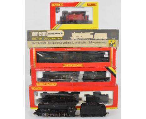 Five Hornby and Wren 00 gauge model railway locomotives to include 2020 Hornby Collector's Club 0-4-0, all in original boxes.