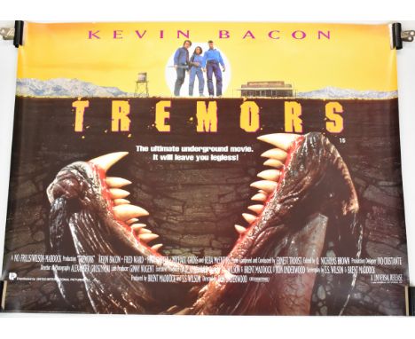 Tremors (1990) British quad film poster, 76 x 101cm, rolled.