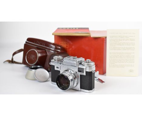 Zeiss Ikon Contax IIIa 35mm rangefinder camera, serial number C3174, circa 1936, with Zeiss Sonnar 1:1.5 f=50mm lens, serial 