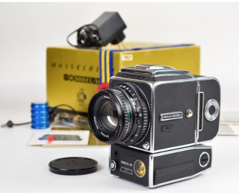 Hasselblad 500EL/M limited edition (0913/1500) 10 Years on the Moon medium format camera, serial number UE1313598, circa 1979