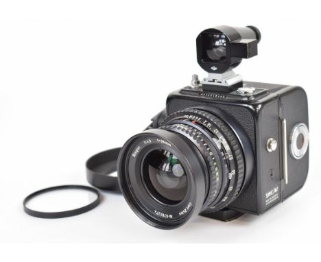 Hasselblad SWC/M medium format camera, serial number UE142125, circa 1979, with Carl Zeiss Biogon 1:4.5&nbsp; f=38mm lens, se