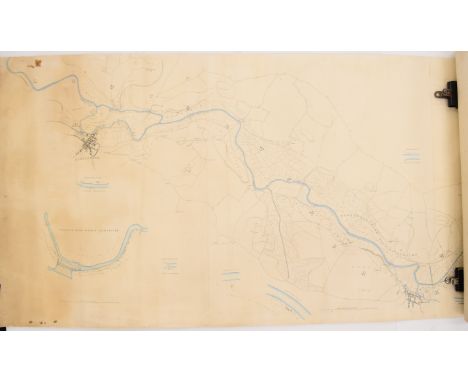 [Rhodes] Map of the River Severn Extending from Near The Lower Parting in The County of Gloucester to Gladder or Whitehouse B