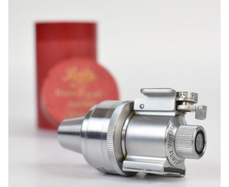 Leitz Vidom variable viewfinder to suit Leica camera, in original tube