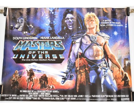 Masters of the Universe (1987) British quad film poster, 76 x 101cm rolled.