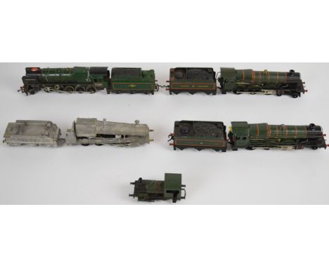 Five 00 gauge model railway locomotives to include British Railways 'Evening Star', Great Western 'Berkeley Castle' and Great