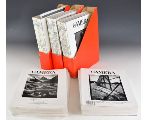 Seventy issues of View Camera: The Journal of Large Format Photography 2004 to 2015, in wrappers